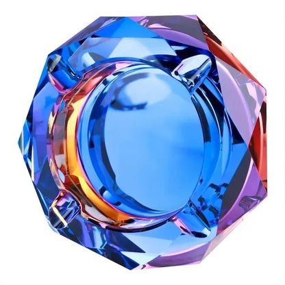 Custom Crystal Glass Ashtray