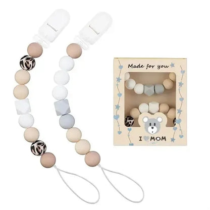 Silicone Baby Pacifier Clips Chain