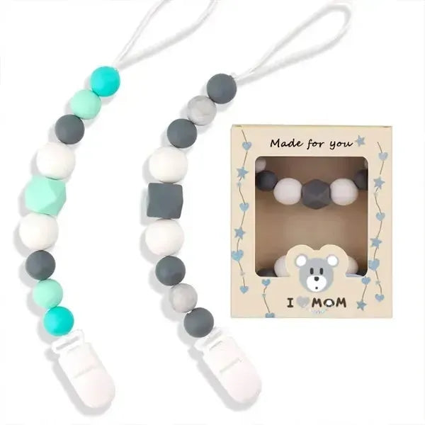 Silicone Baby Pacifier Clips Chain