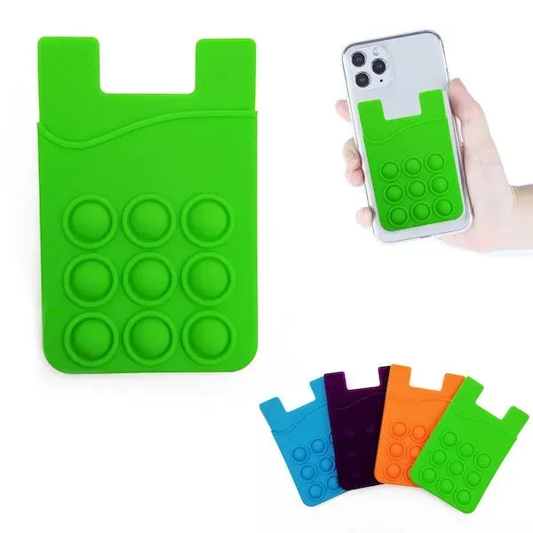 Silicone Fidget Pop Wallet