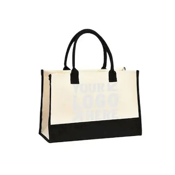 Jute Tote Bag with Straps
