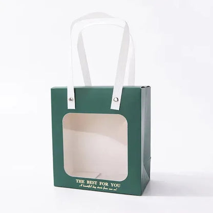 Gift Bags with Clear Window