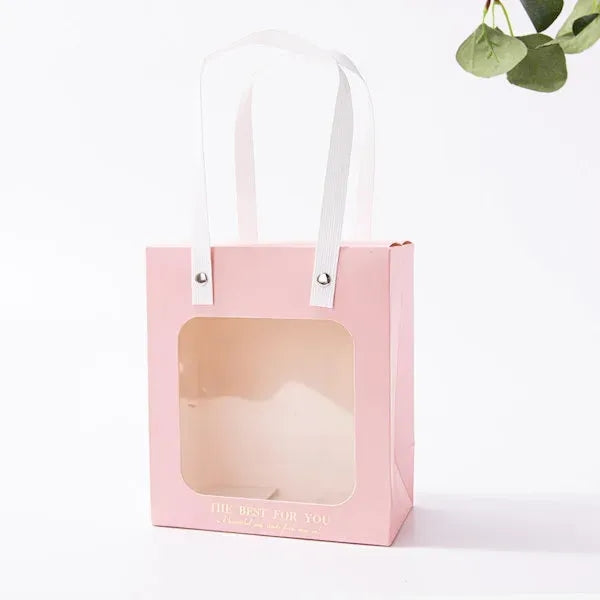 Gift Bags with Clear Window