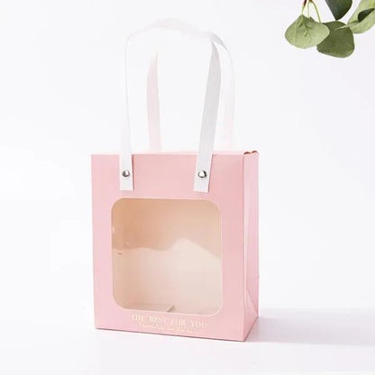 Gift Bags with Clear Window