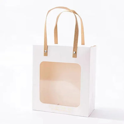 Gift Bags with Clear Window