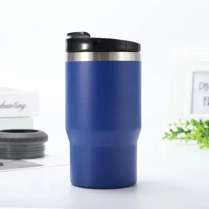 14oz Insulated Can Cooler W/ Bottle Opener & Double Lids