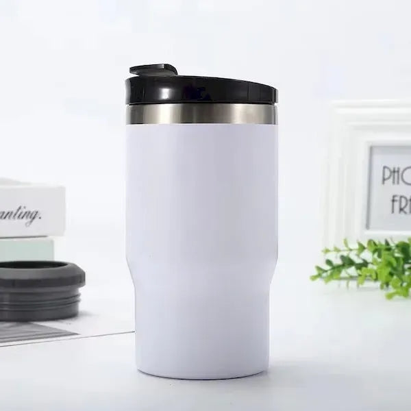 14oz Insulated Can Cooler W/ Bottle Opener & Double Lids