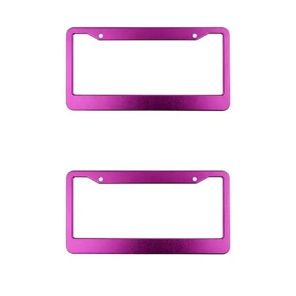 Custom Aluminum Alloy License Plate Frame