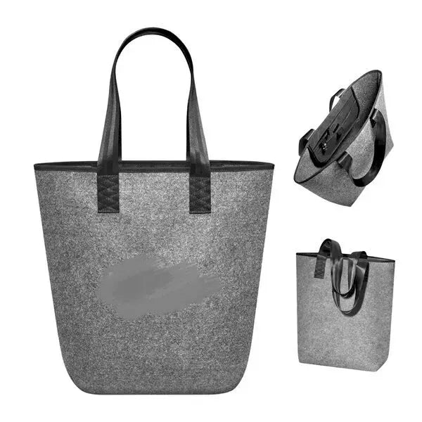 Felt tote bag