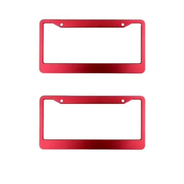 Custom Aluminum Alloy License Plate Frame