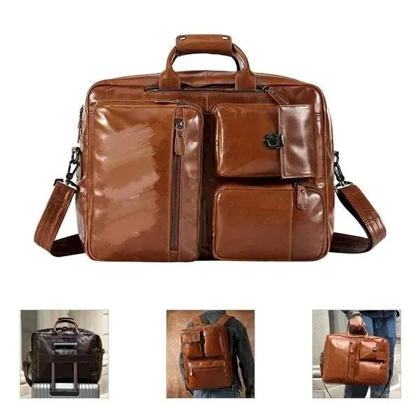 Vintage 17 Inch Laptop Shoulder Bag