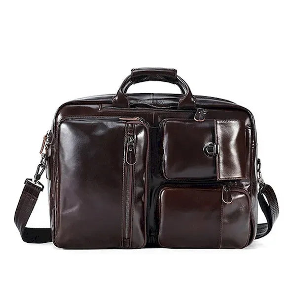 Vintage 17 Inch Laptop Shoulder Bag