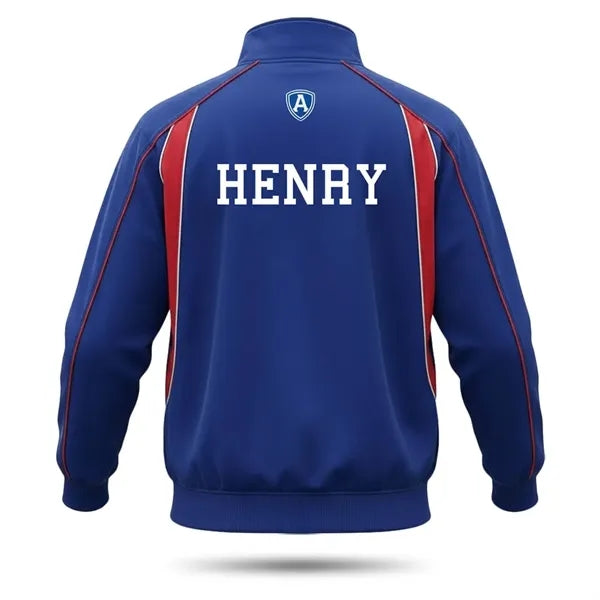 Single Layer Full Zip Baseball Windbreaker