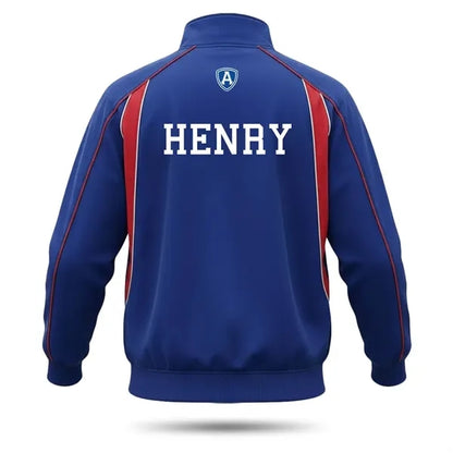Single Layer Full Zip Baseball Windbreaker