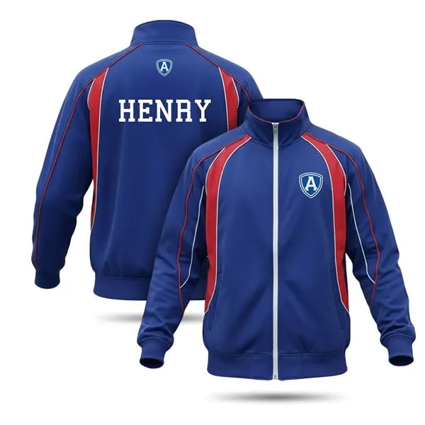 Single Layer Full Zip Baseball Windbreaker