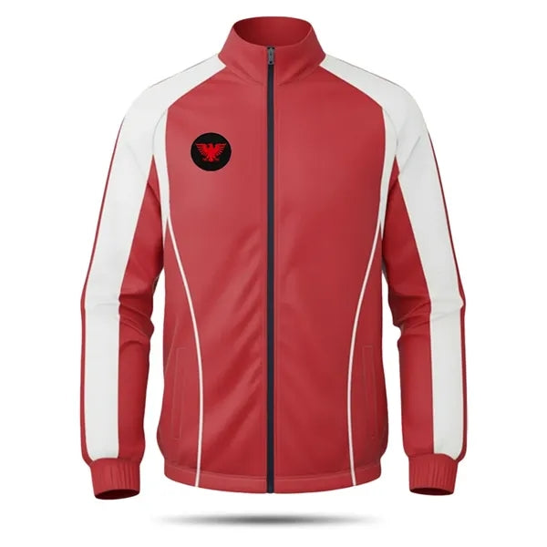Unisex Full Zip Baseball Puffer Jacket