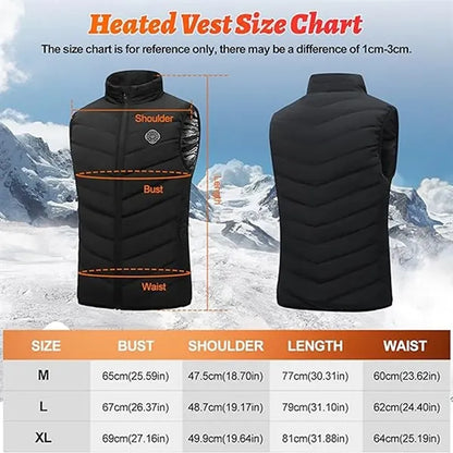 Unisex Heated Jackets with 21 Zones