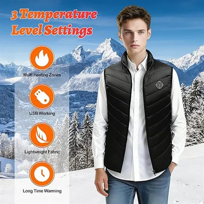 Unisex Heated Jackets with 21 Zones