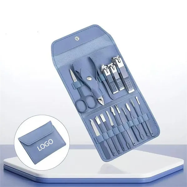 16 Pcs Manicure & Pedicure Tools Set