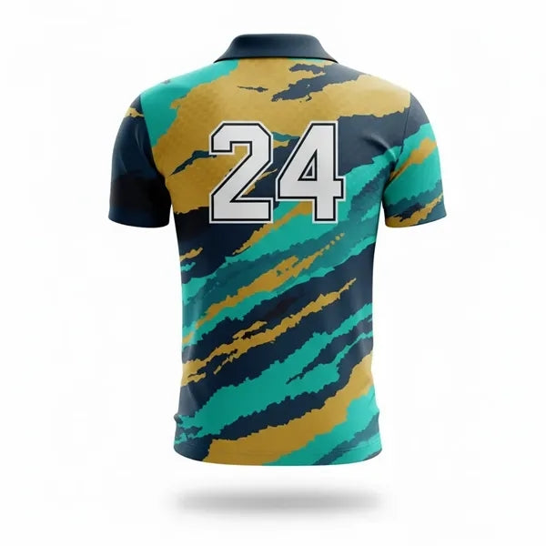 Performance Polo Shirt Sublimated UPF Mesh (Unisex)