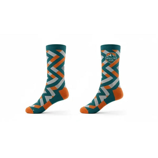 Jacquard Weave Cushion Basketball Socks 144 Needle Calf