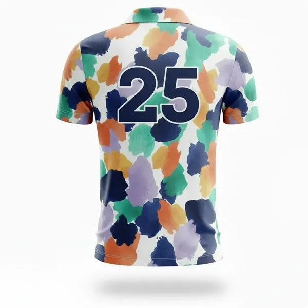 Sublimated Polo shirt Spun Polyester (Cotton Touch)
