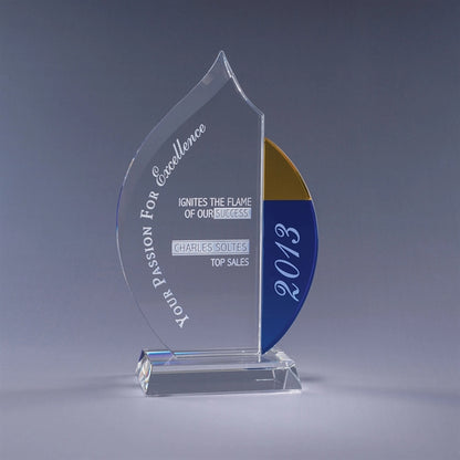 Fuego Optic Crystal Award