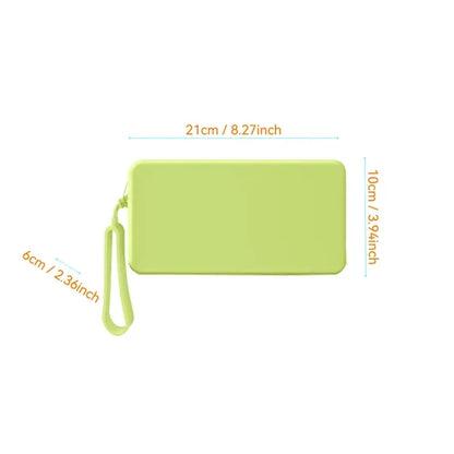 Simple Silicone Large Capacity Makeup Storage Bag