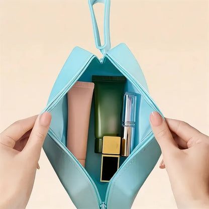 Simple Silicone Large Capacity Makeup Storage Bag