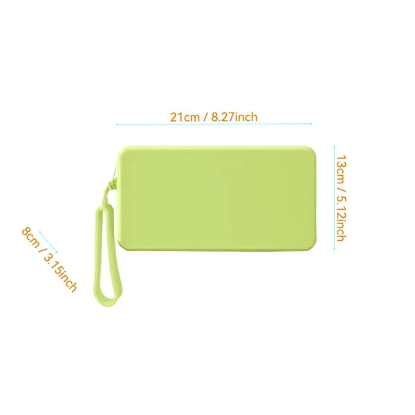Simple Silicone Large Capacity Makeup Storage Bag
