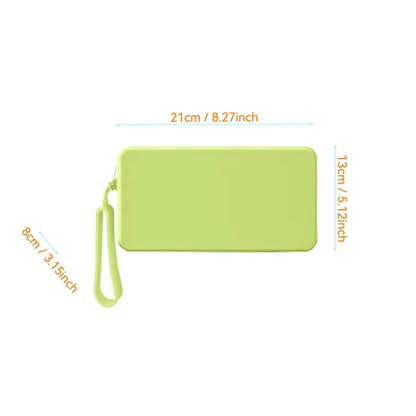 Simple Silicone Large Capacity Makeup Storage Bag
