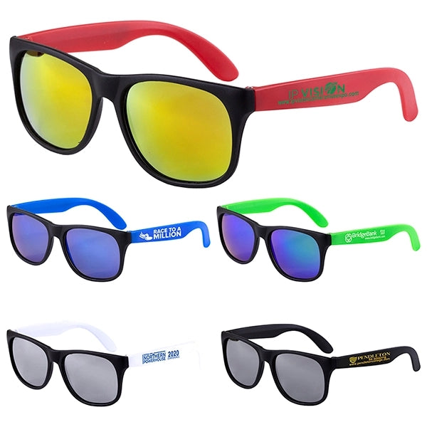 Newport Colored Mirror Tint Sunglasses