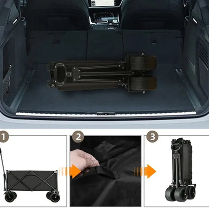 150L Folding Utility Wagon Cart