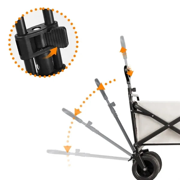 150L Folding Utility Wagon Cart
