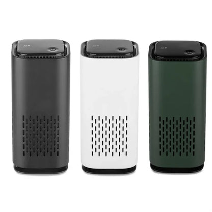 USB Ionizer Air Purifier with LED Light and Carbon Filter