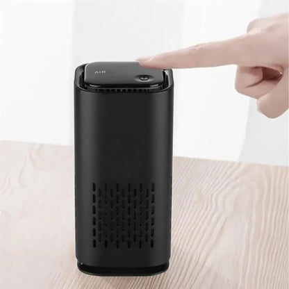 USB Ionizer Air Purifier with LED Light and Carbon Filter