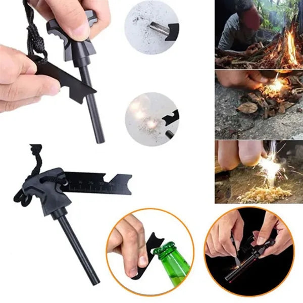 Outdoor Survival Gear Kit with Case