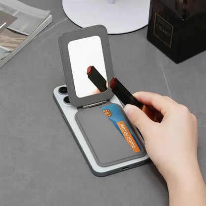 MagSafe Folding Mirror Card Holder