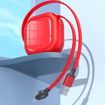 3 in 1 Retractable Charging Cable