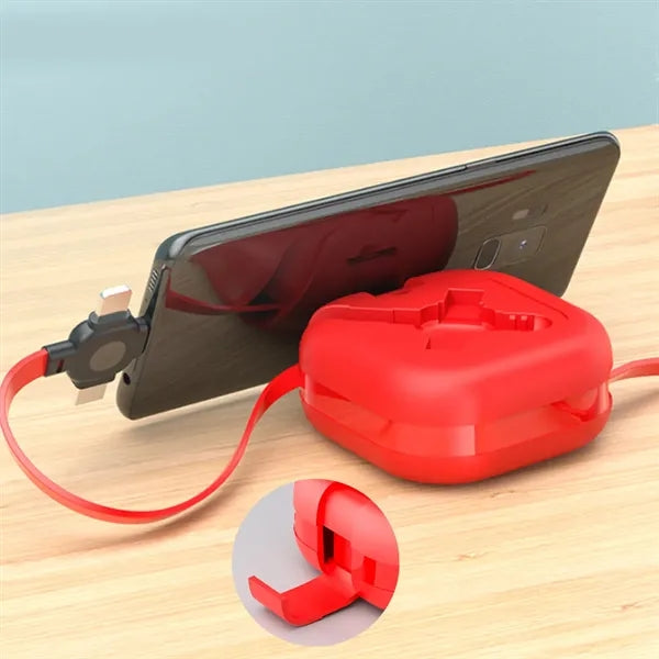 3 in 1 Retractable Charging Cable