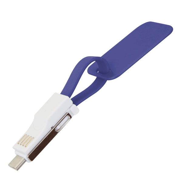 USB Charging Adapter Key Tag