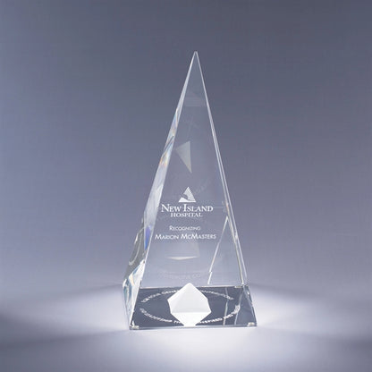 Dynasty Pyramid Optic Crystal Award