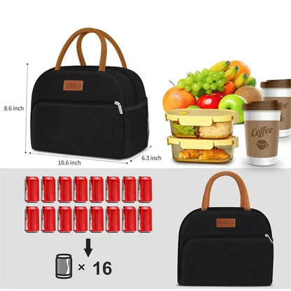 Insulated Lunch Tote Bag
