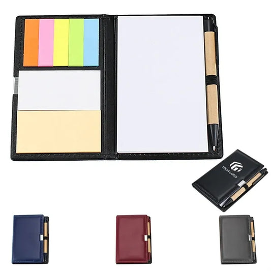 Office school gift page marker sticky note notebook with pen