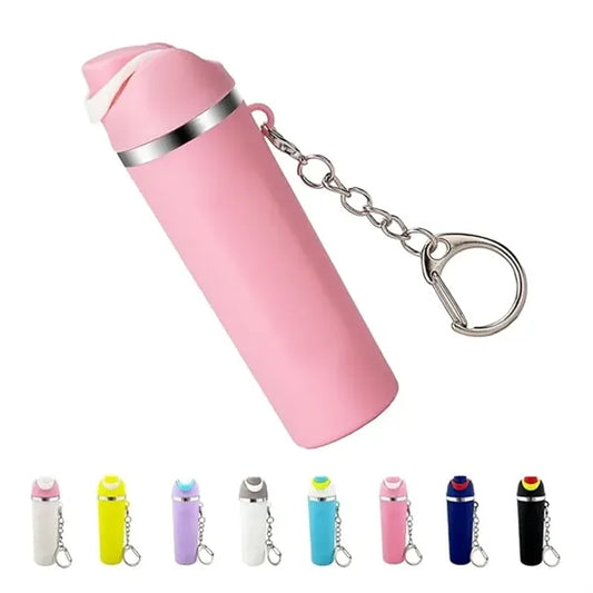 Cute Mini Cup Keychain Lip Balm Holder