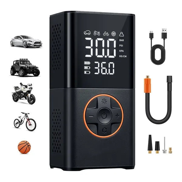 Tire Inflator Portable Air Compressor Cordless