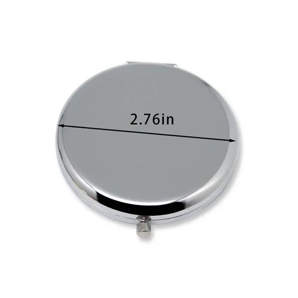 High quality Metal portable double sided makeup mirror