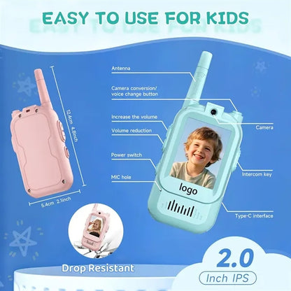 Video Walkie Talkies for Kids Indoor Outdoor Toys