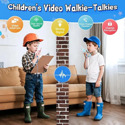 Video Walkie Talkies for Kids Indoor Outdoor Toys
