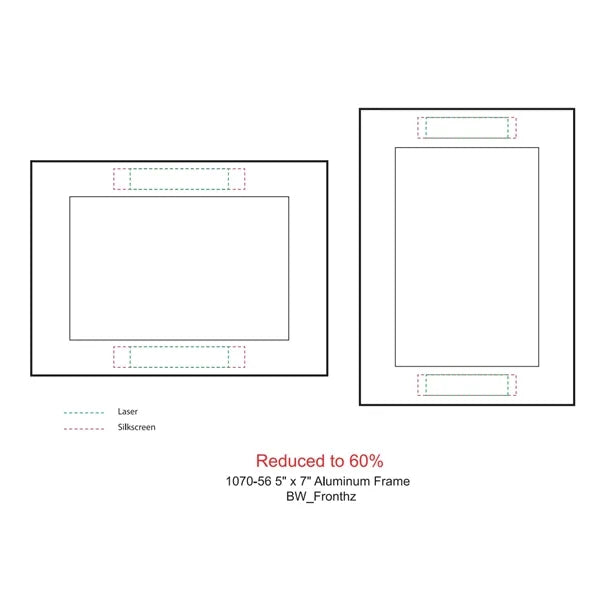 5" x 7" Aluminum Frame